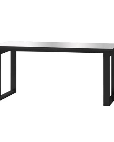 HELIO TYP 92 rozkládací stůl, černá/šedé sklo