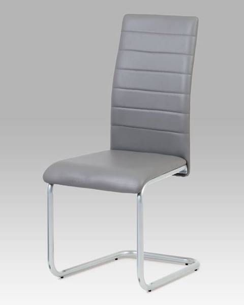 Smartshop Jídelní židle DCL-102 GREY, šedá/šedý lak