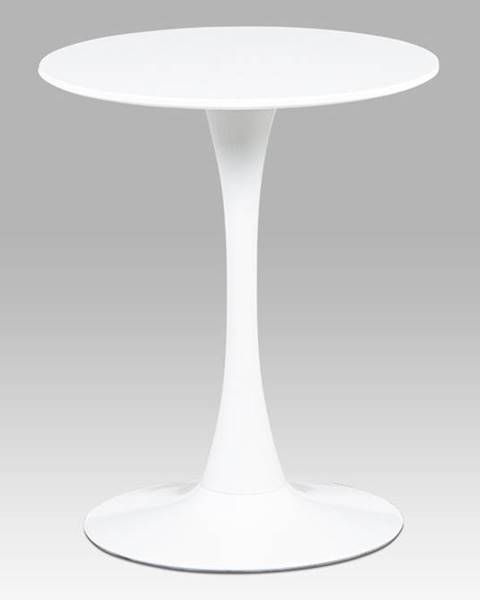 Smartshop Kulatý jídelní stůl průměr 60 cm DT-560 WT, bílá