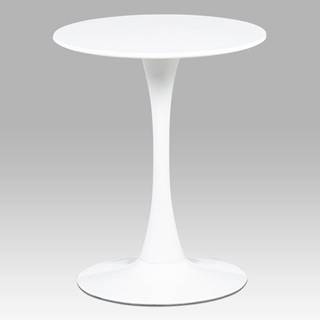 Kulatý jídelní stůl průměr 60 cm DT-560 WT, bílá