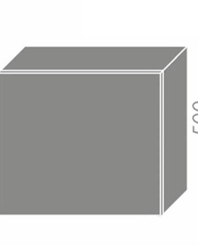PLATINUM, skříňka horní na digestoř W8 60, korpus: grey, barva: black