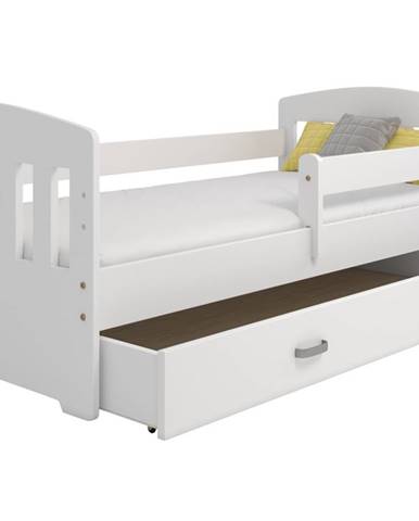 Dětská postel MIKI B6 80x160, bílá + barva čela: …