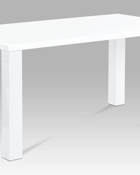 Smartshop Jídelní stůl AT-3008 WT 160x90 cm, vysoký lesk bílý
