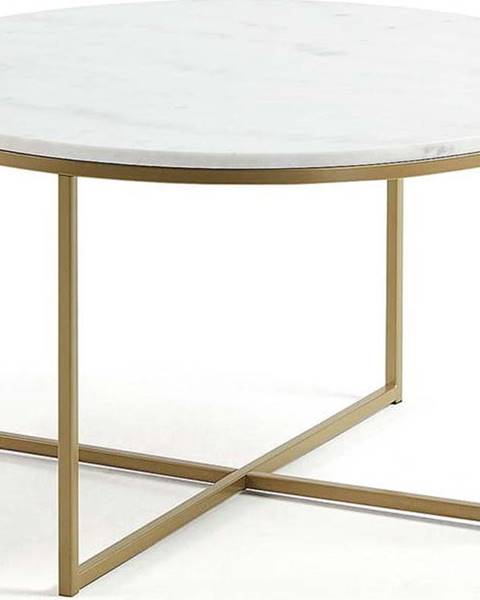La Forma Konferenční stolek Kave Home Shefield, ø 80 cm