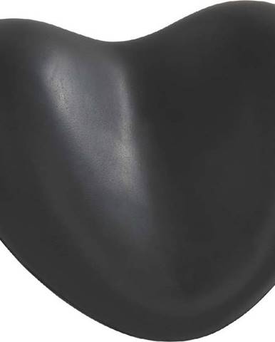 Černá opěrná podložka do vany Wenko Bath Pillow Black, 25 x 11 cm