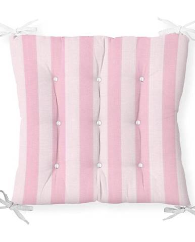 Podsedák s příměsí bavlny Minimalist Cushion Covers Cute Stripes, 40 x 40 cm