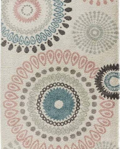 Krémový koberec Mint Rugs Globe, 120 x 170 cm