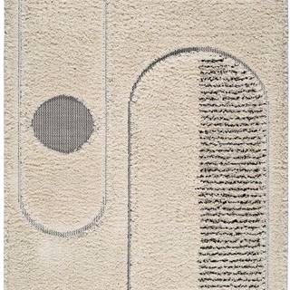 Béžový koberec Universal Horizon Line, 76 x 150 cm