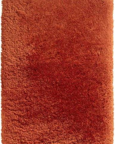 Cihlově oranžový koberec Think Rugs Polar, 80 x 150 cm