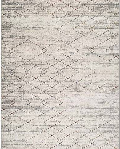 Šedý koberec Universal Berlin Geo, 80 x 150 cm