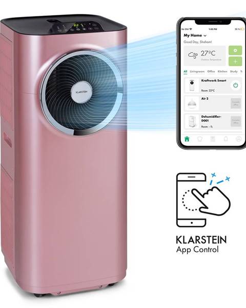 Klarstein Klarstein Kraftwerk Smart 10K, mobilní klimatizace, 3 v 1, 10.000 BTU, ovládání pomocí aplikace, dálkové ovládání