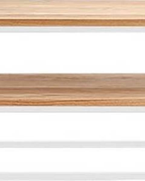 Custom Form Konzolový stolek z dubového dřeva CustomForm Julita, výška 50 cm