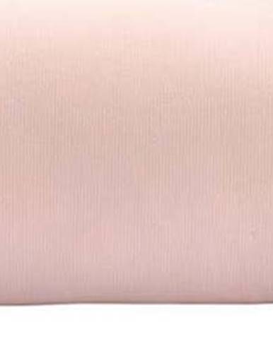 Růžový povlak na polštář WeLoveBeds Rose Quarz Candy, ⌀ 20 x 58 cm