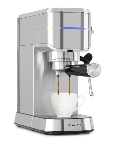 Klarstein Futura, espresso kávovar, 20 bar, 1450 W, 1,25 l, nerezová ušlechtilá ocel