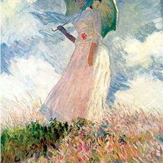 Reprodukce obrazu Claude Monet - Woman with Sunshade, 60 x 40 cm