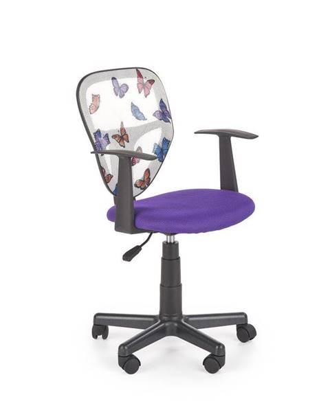 Halmar Halmar Dětská síťovaná židle Spiker, fialová