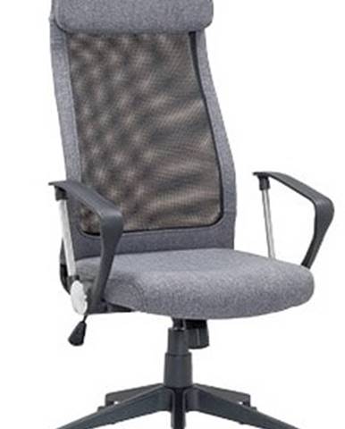 ADK Trade s.r.o. Kancelářská židle ADK Komfort Plus, šedá/černá