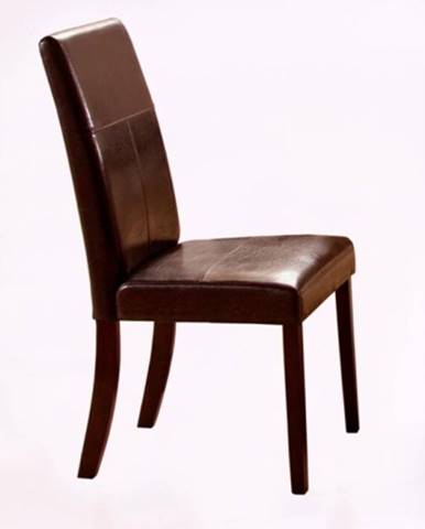 Jídelní židle KERRY BIS, wenge/tmavě hnědá