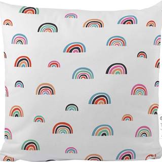 Bavlněný dětský polštář Mr. Little Fox Cute Rainbows, 45 x 45 cm