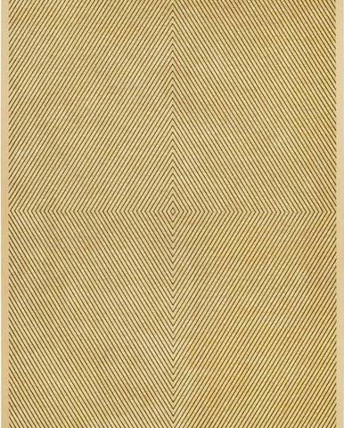 Béžový vzorovaný oboustranný koberec Narma Vivva, 200 x 140 cm