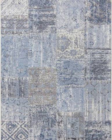 Modrý koberec Elle Decoration Pleasure Denain, 120 x 170 cm