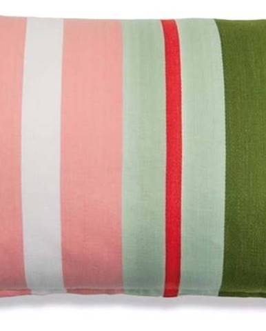 Bavlněný dekorativní polštář Remember Stripes Nepal, 60 x 30 cm