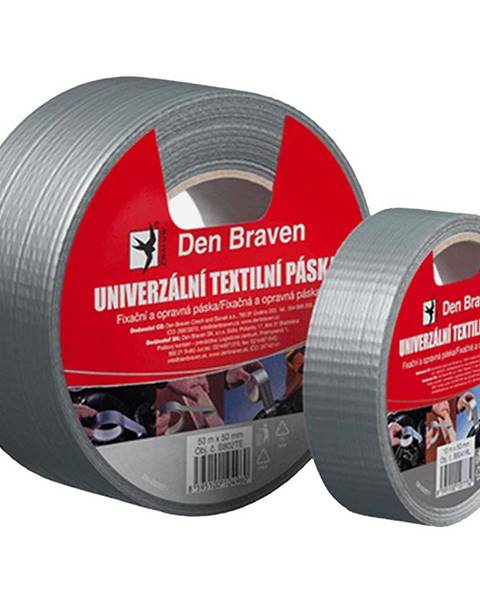 Den Braven Univerzální textilní páska Den Braven 50 mm x 25 m