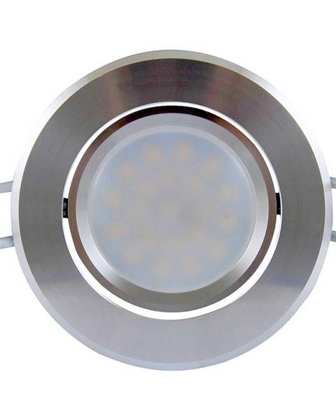 BAUMAX Bodové světlo LED Olal-IO84WWS1-250 3,5W stříbrné