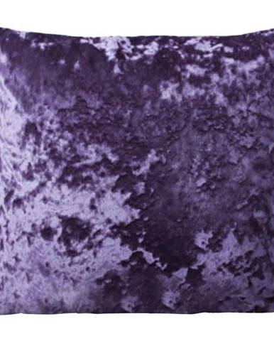 Dekorační polštář Verona, vzor tm. fialová, 45x45