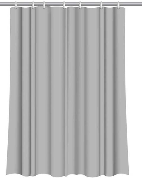 BAUMAX Sprchový závěs Star 180x200 šedý