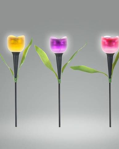 Solární lampa tulipán 30,5 cm 09222030 mix