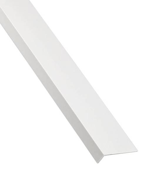 PARQUET MERCADO Rohový Profil Samolepící  PVC Bílý Mat 16x11x1000