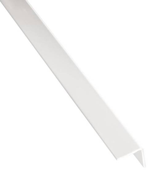 PARQUET MERCADO Rohový Profil Samolepící  PVC Bílý Mat 19,5x19,5x1000