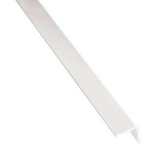 Rohový Profil Samolepící  PVC Bílý Mat 19,5x19,5x1000