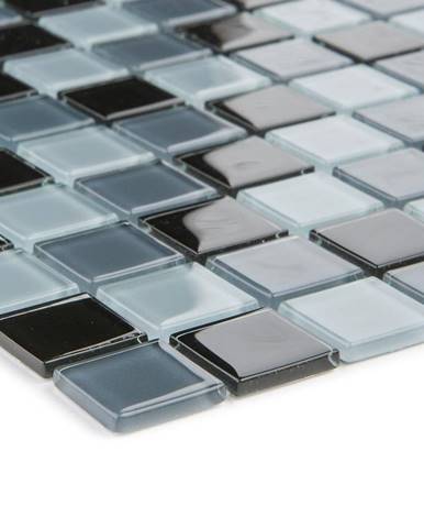 Mozaika schwarz grau 41060 30x30x0,4