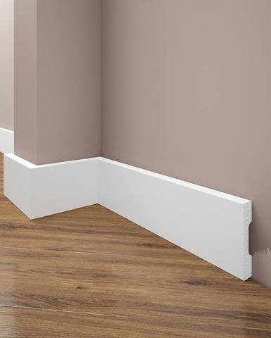 Podlahová lišta Elegance LPC-36-101 bílá mat