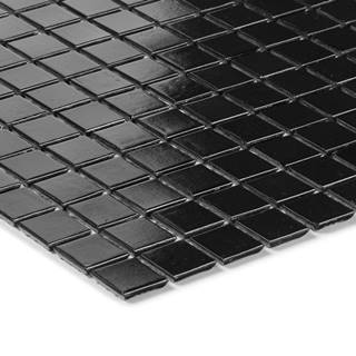 Mozaika schwarz uni 07529 32,7x32,7x0,4