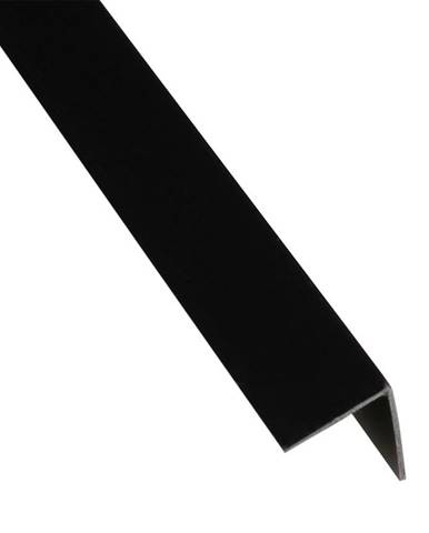 Rohový Profil Samolepící  PVC  Černý Mat 19,5x19,5x1000