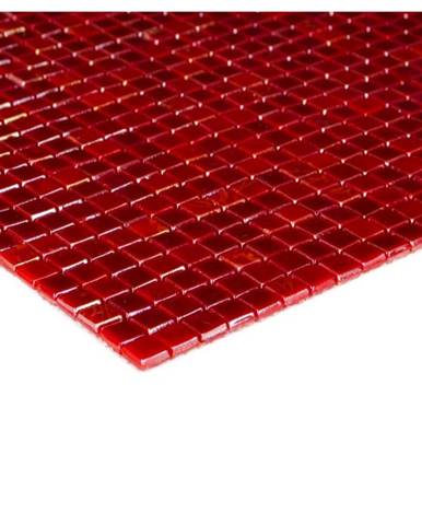 Mozaika mini red 78295 29,6x29,6x0,4