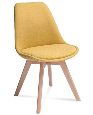 Židle Hugo Hex Žlutá
