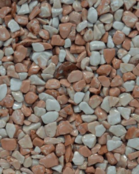 Mramorové kamínky Den Braven růžové 3-6mm 25 kg