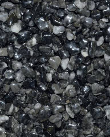 Mramorové kamínky Den Braven černé – antracit 3-6mm 25 kg