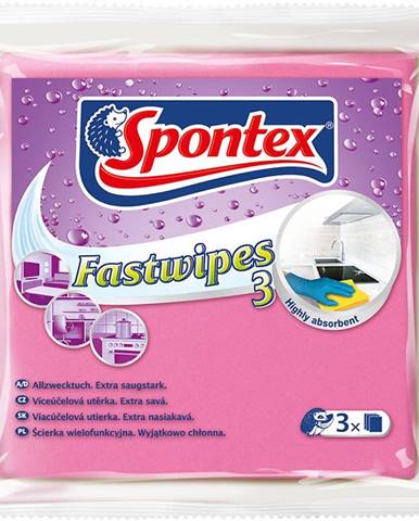 Utěrky univerzální Fast Wipes - 3 ks. Spontex