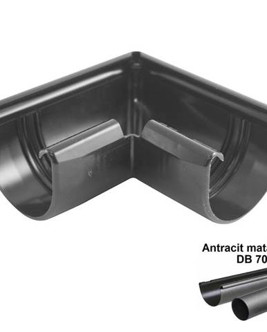 Roh vnější antracit-metalic 100 mm