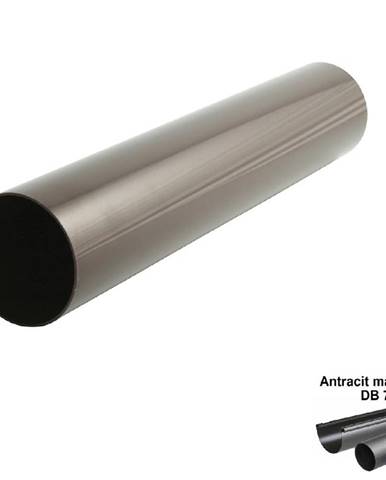 Svodová trubka antracit-metalic 53 mm/1 mb