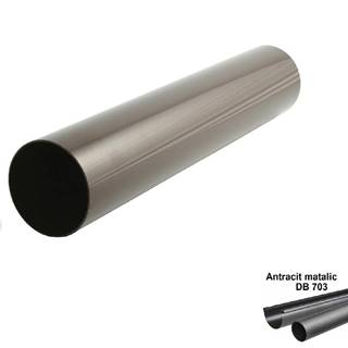 Svodová trubka antracit-metalic 75 mm/1 mb
