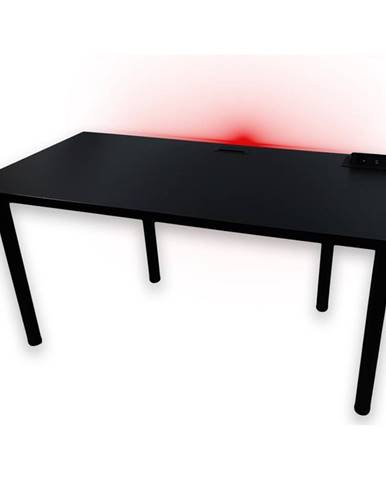 Psací Stůl Pro Hráča 160cm Model 3 Černá Horní