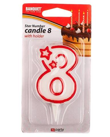 Narozeninová svíčka "8"