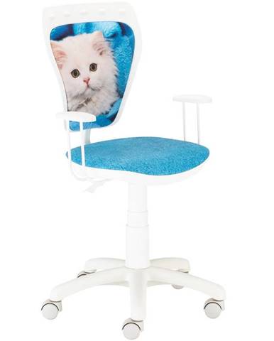 Otáčecí Židle Ministyle White - Kočka V Dece Ii