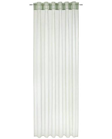 Závěs Tosca, 2x140/245cm, Sv.zelená